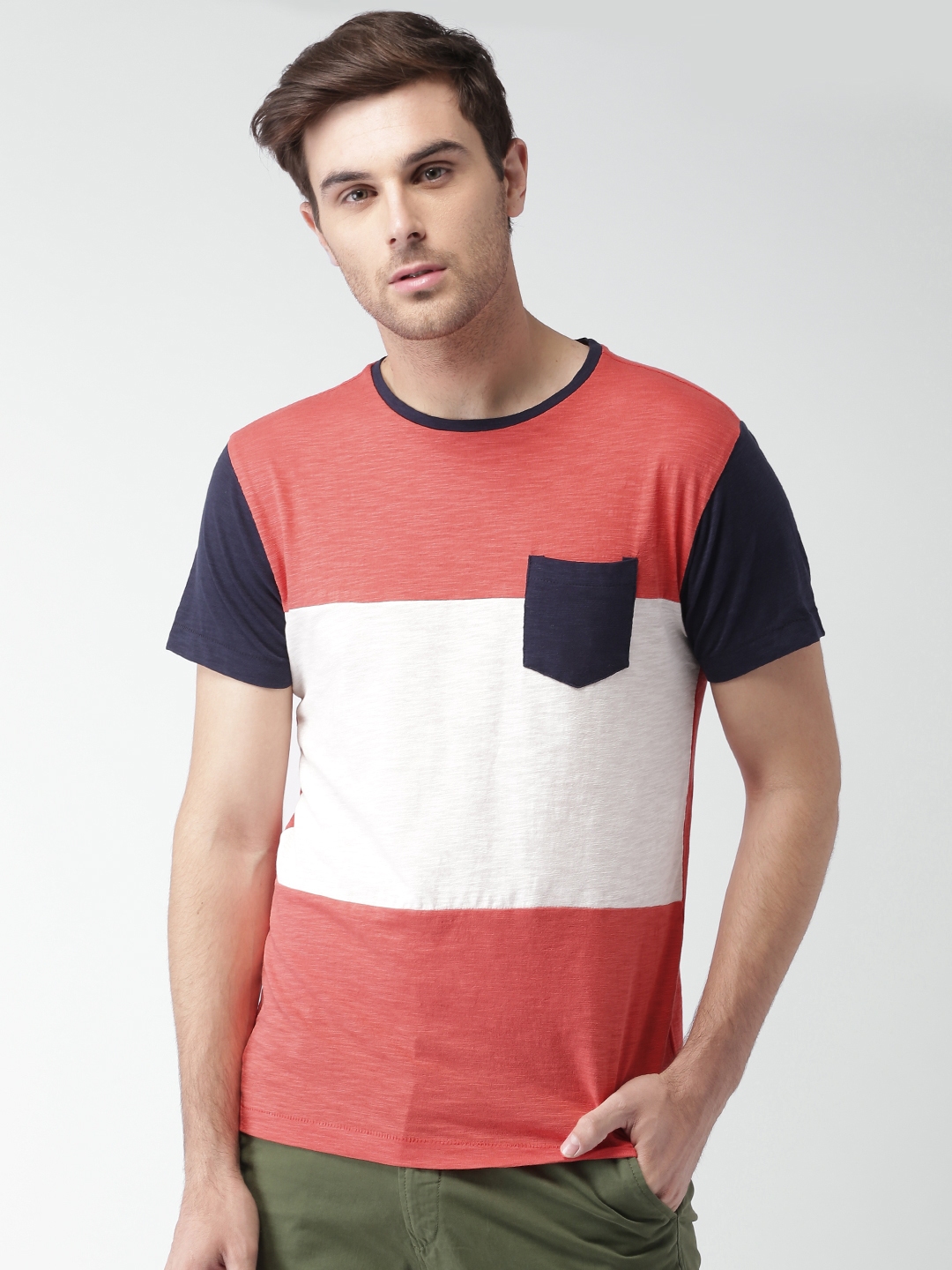mast and harbour pink shirt
