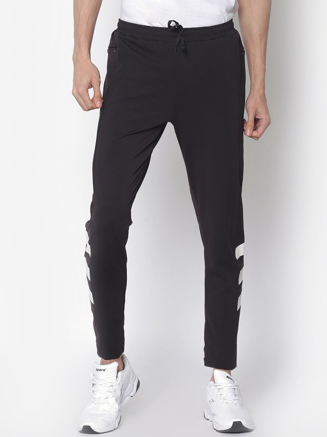stretchable track pants
