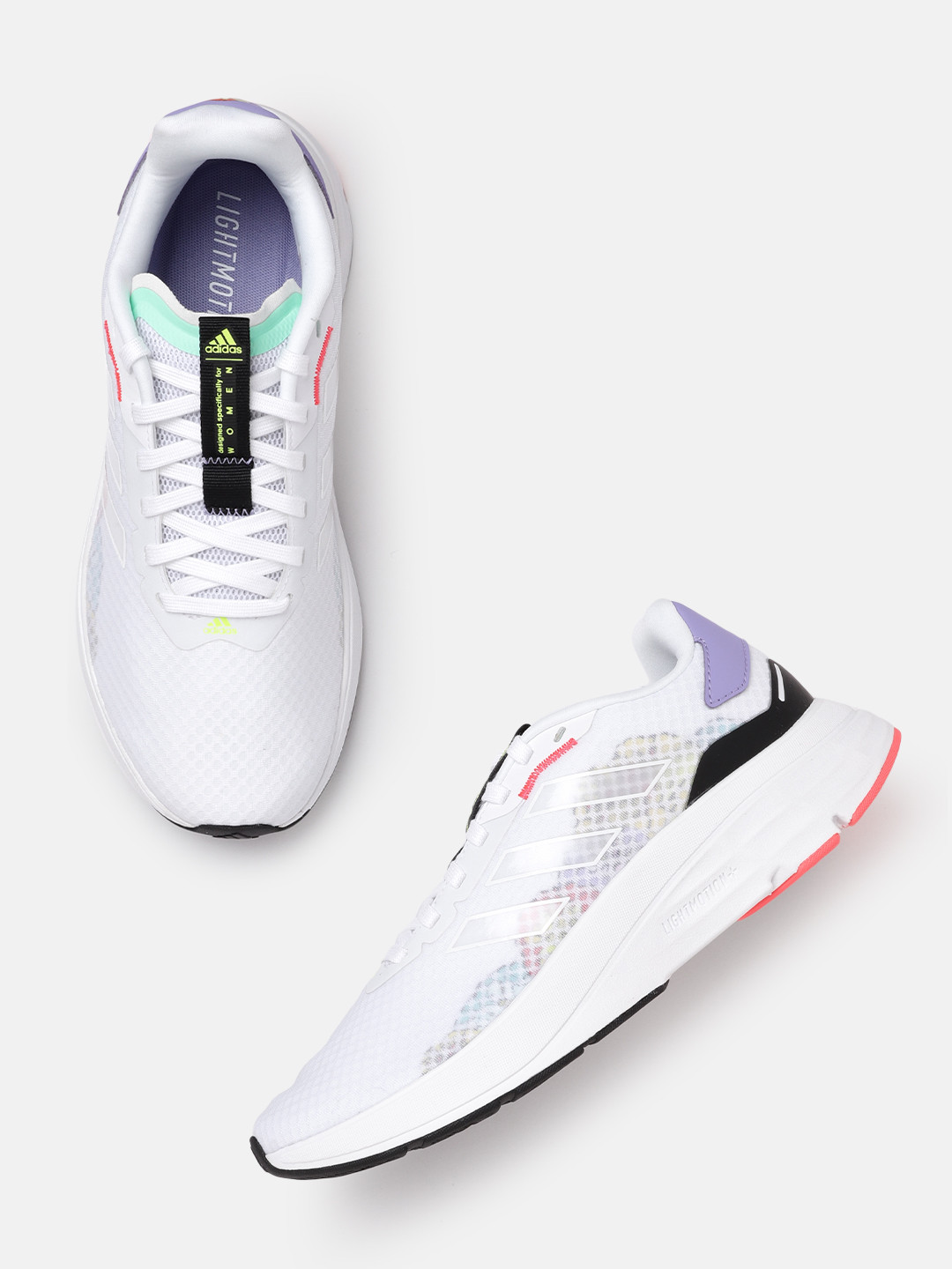 Buy ADIDAS Women White Woven Design Speedmotion Running Shoes - Sports Shoes for Women 17145880 