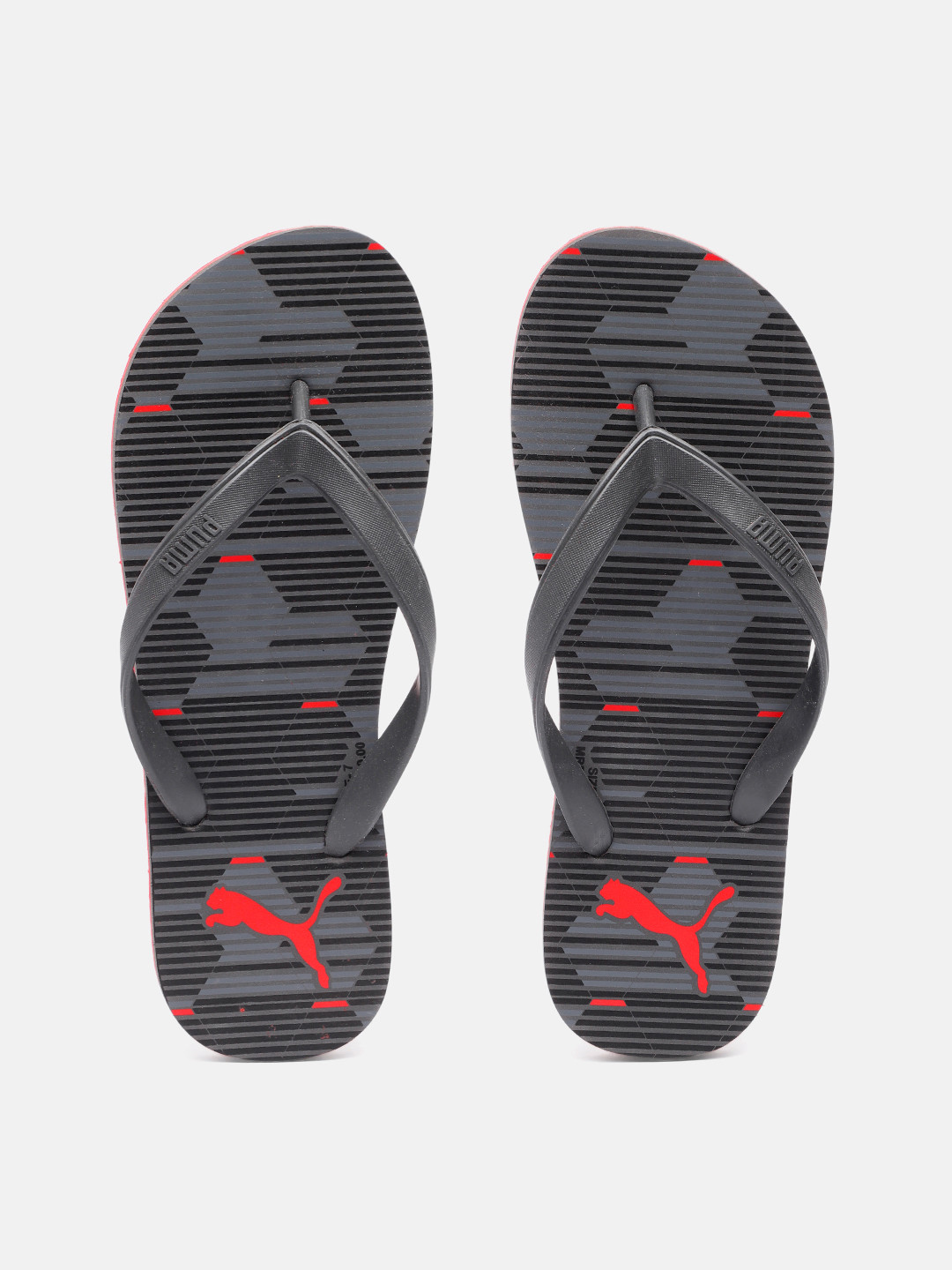 Buy Puma Men Solid Swag Thong Flip Flops With Striped & Geometric Print