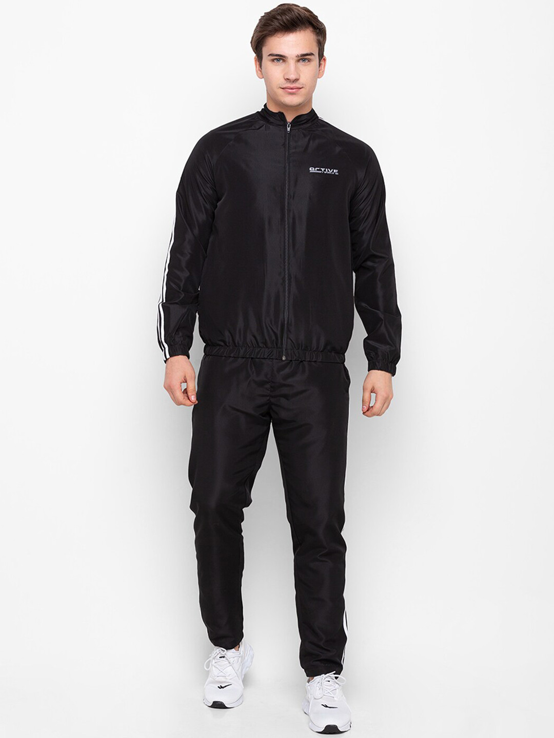 Buy Globus Men Black Solid Tracksuit Tracksuits for Men 17148182 Myntra