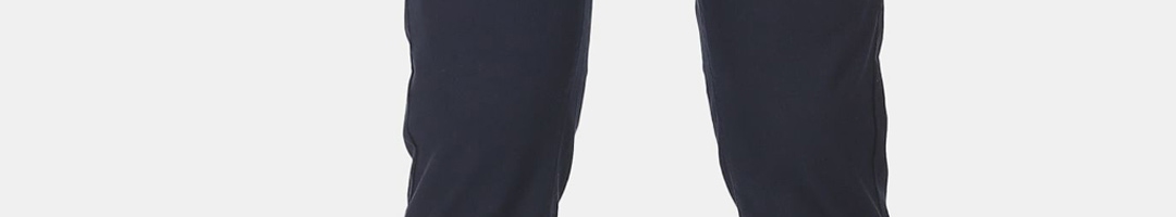 Buy U.S. Polo Assn. Men Navy Blue Trousers - Trousers for Men 17166010 ...