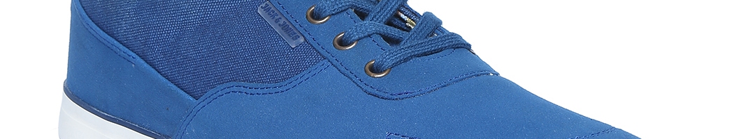Buy Jack & Jones Men Blue Denim Sneakers - Casual Shoes for Men 1717642 ...