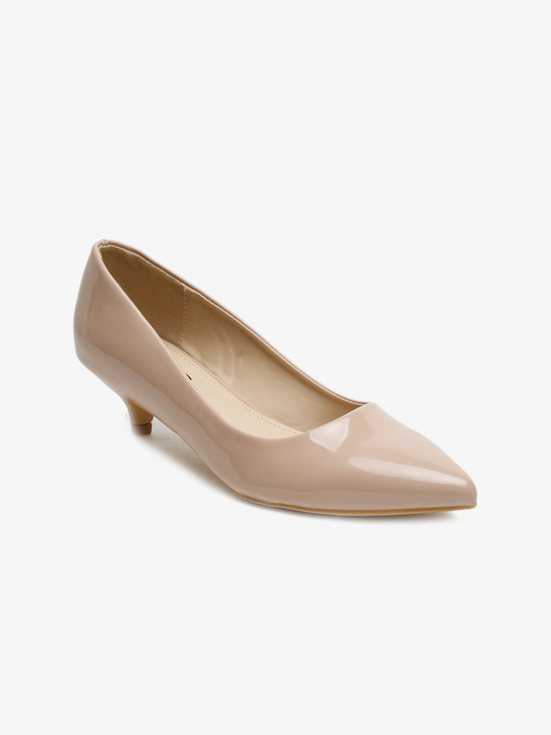 Buy Flat N Heels Khaki Kitten Pumps Heels for Women 17184908 Myntra