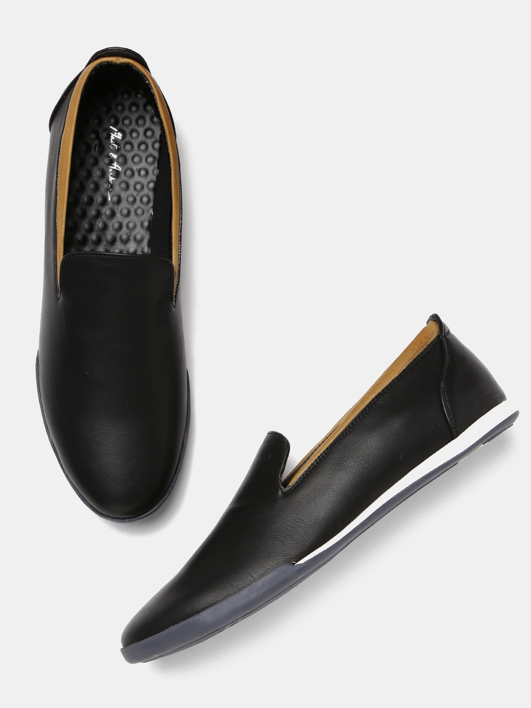 mast and harbour black sneakers