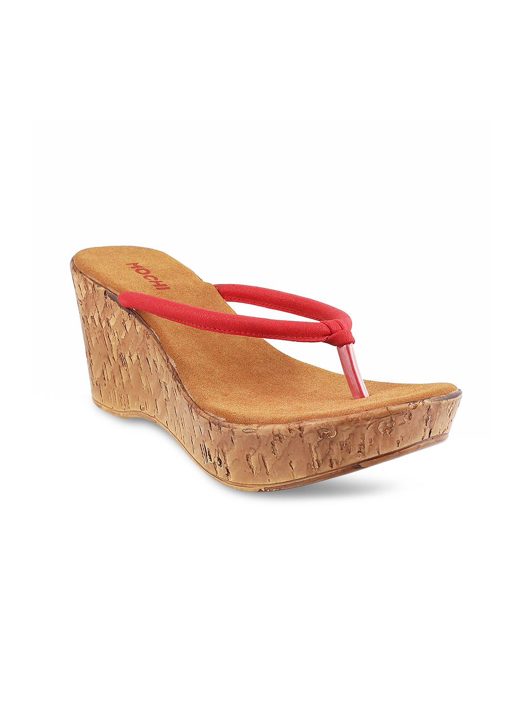 Buy Mochi Women Red Platform Wedges Heels for Women 1719213 Myntra