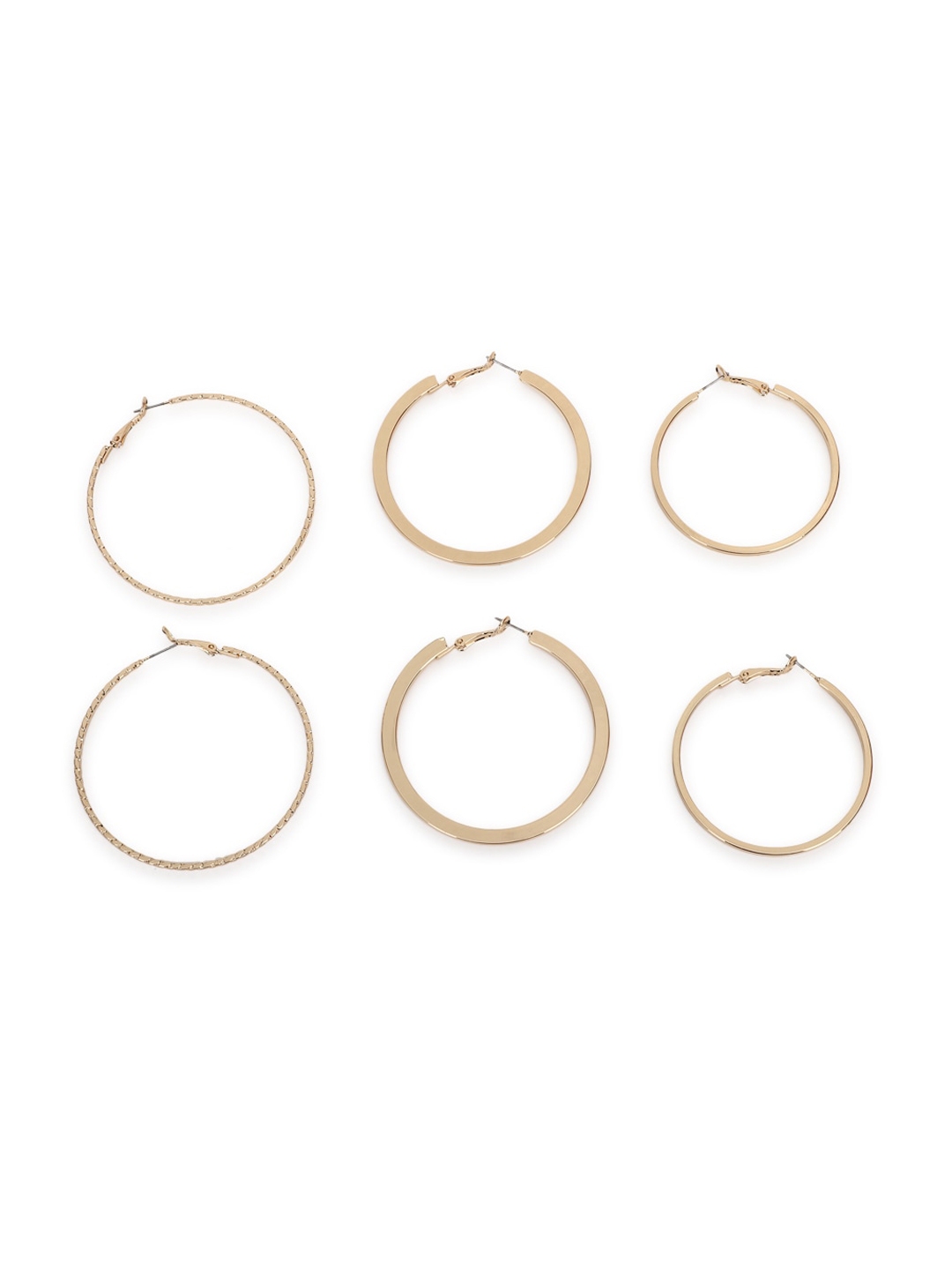 Thick gold hoop earrings forever 21