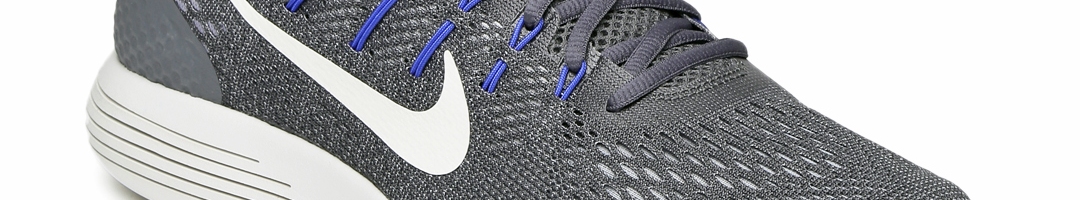 Buy Nike Men Charcoal Grey Lunarglide 8 Running Shoes - Sports Shoes ...