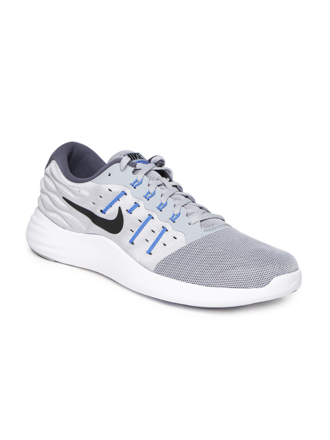 mens grey nike running shoes