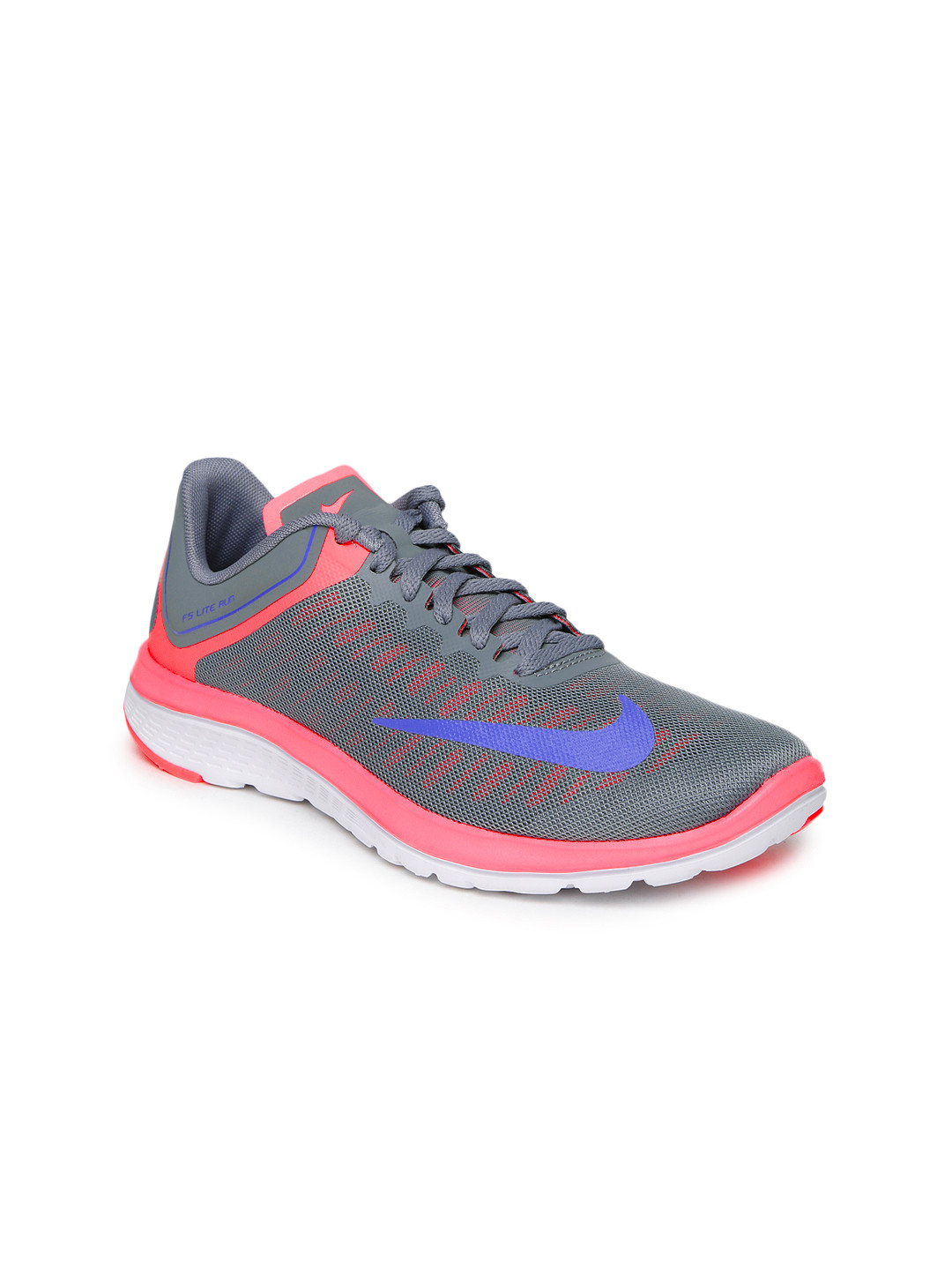Buy Nike Women Grey FS Lite Run 4 Running Shoes Sports Shoes for