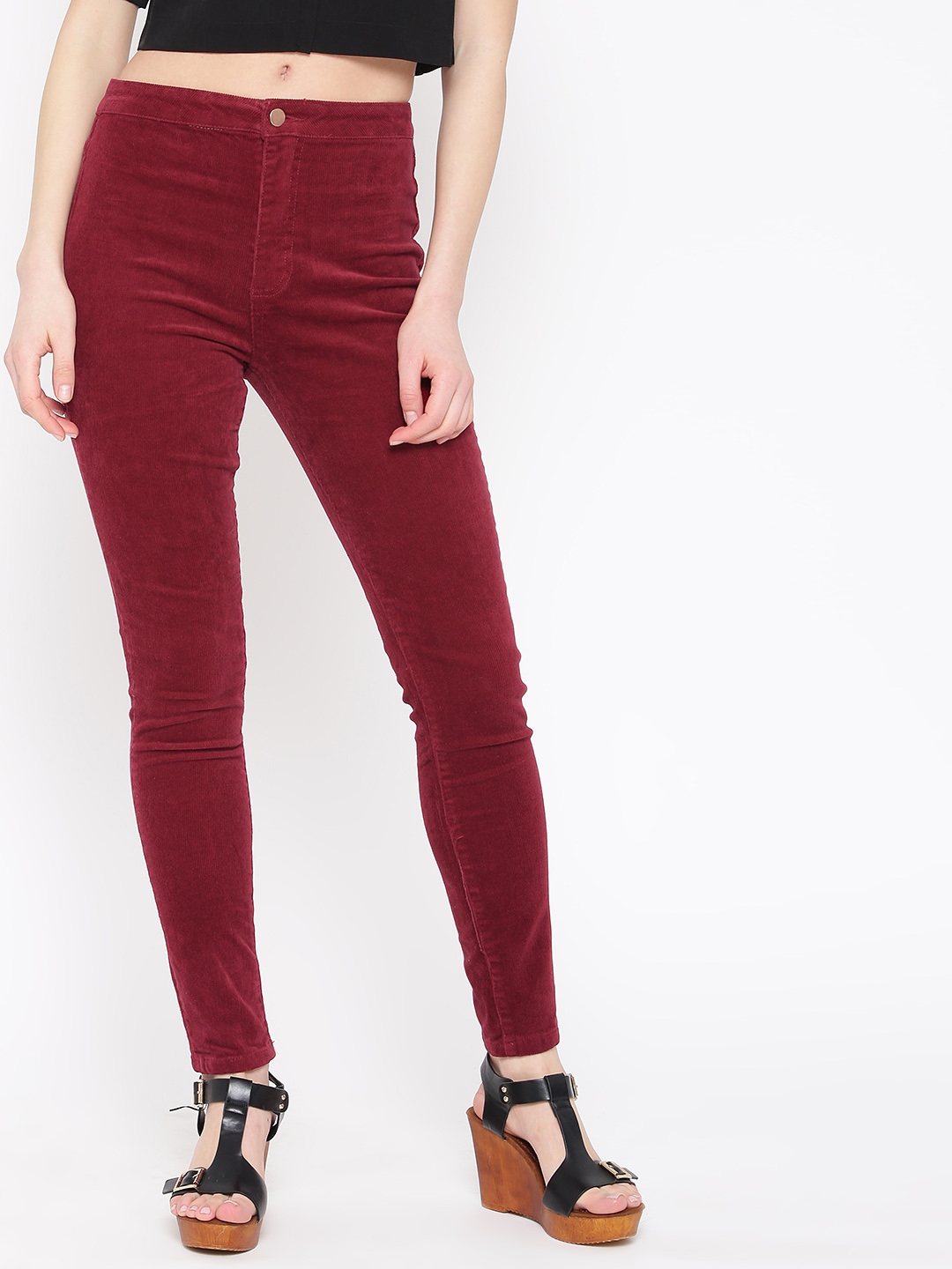 white trousers red stripe
