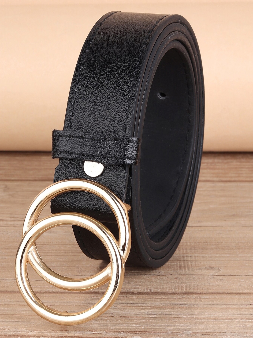 Buy URBAN ALFAMI Women Black PU Belt - Belts for Women 17198122 | Myntra