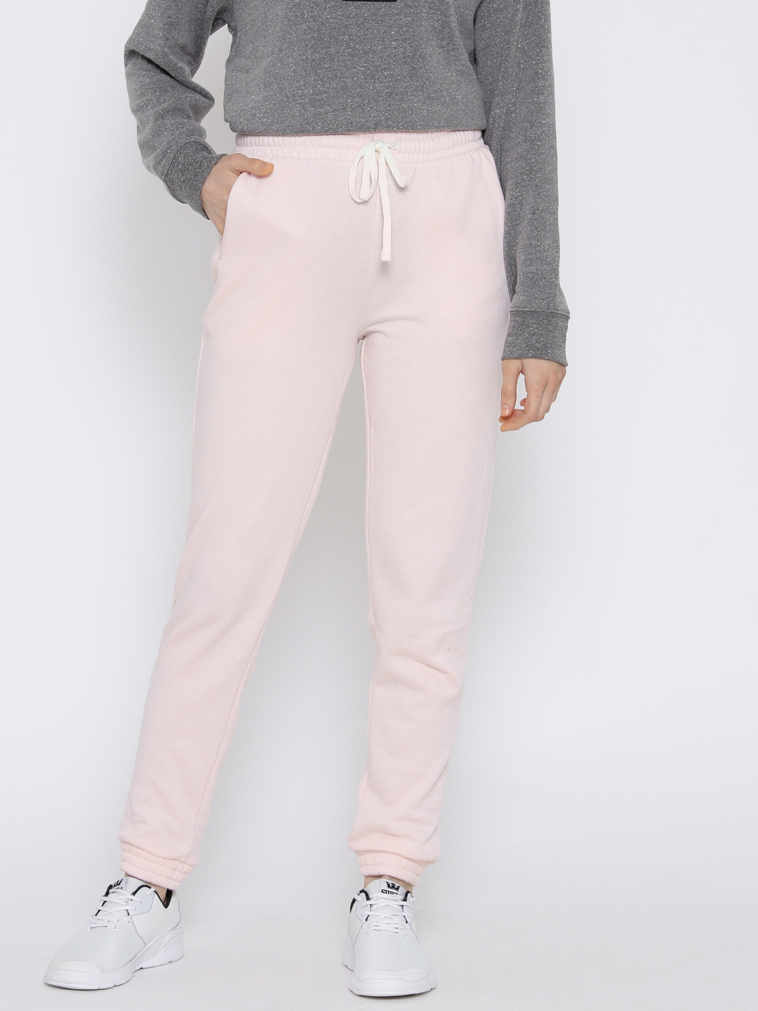 pink joggers women