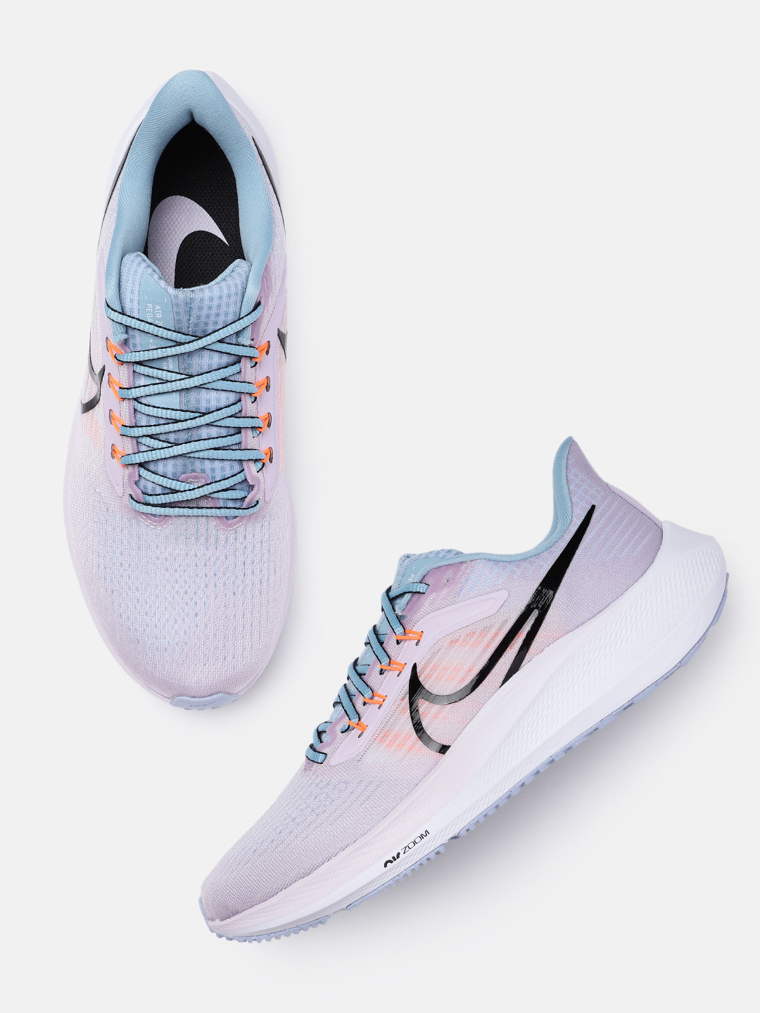 Buy Nike Women Lavender Air Zoom Pegasus 39 Road Running Shoes Sports
