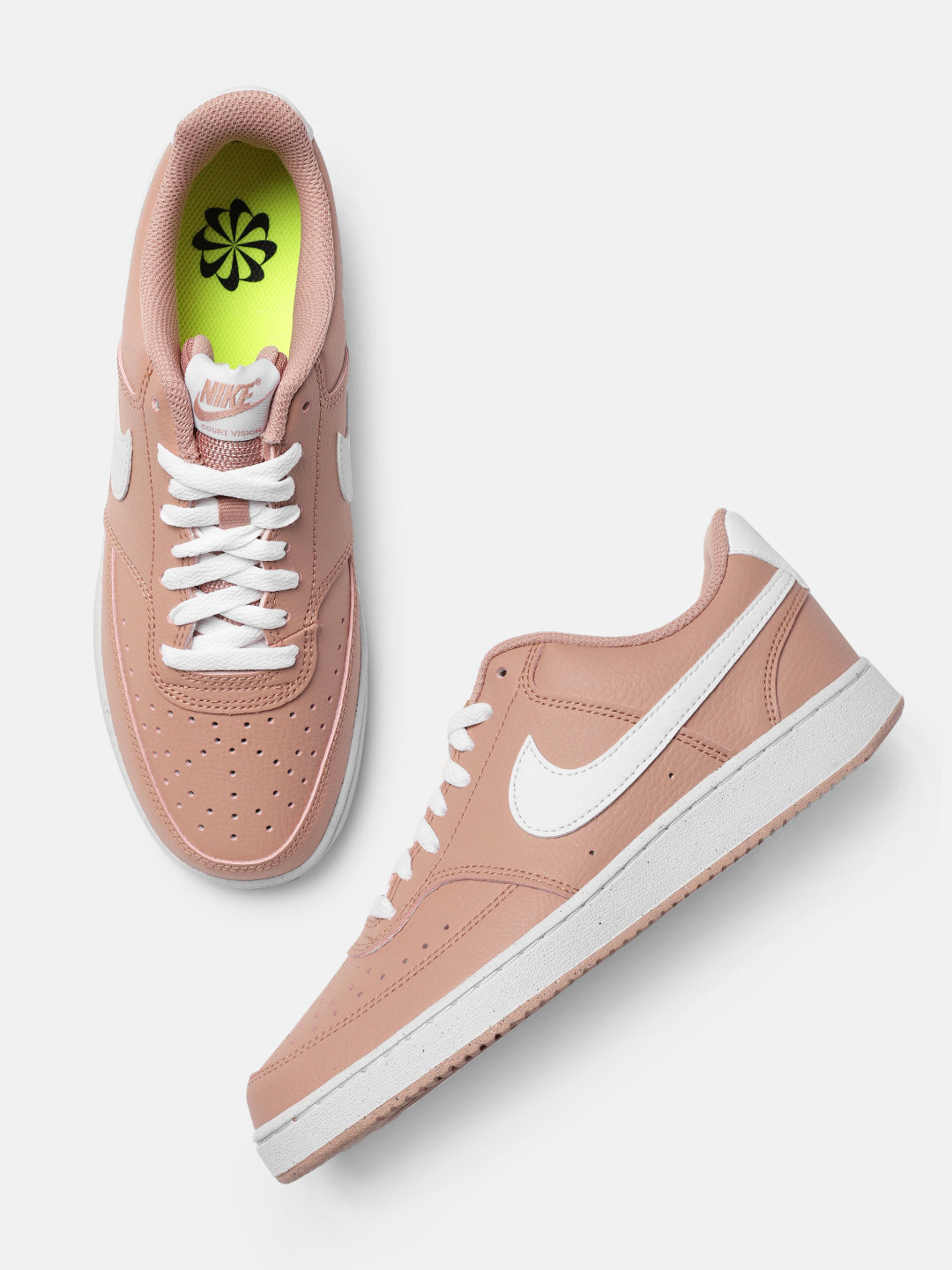 pink nike court vision