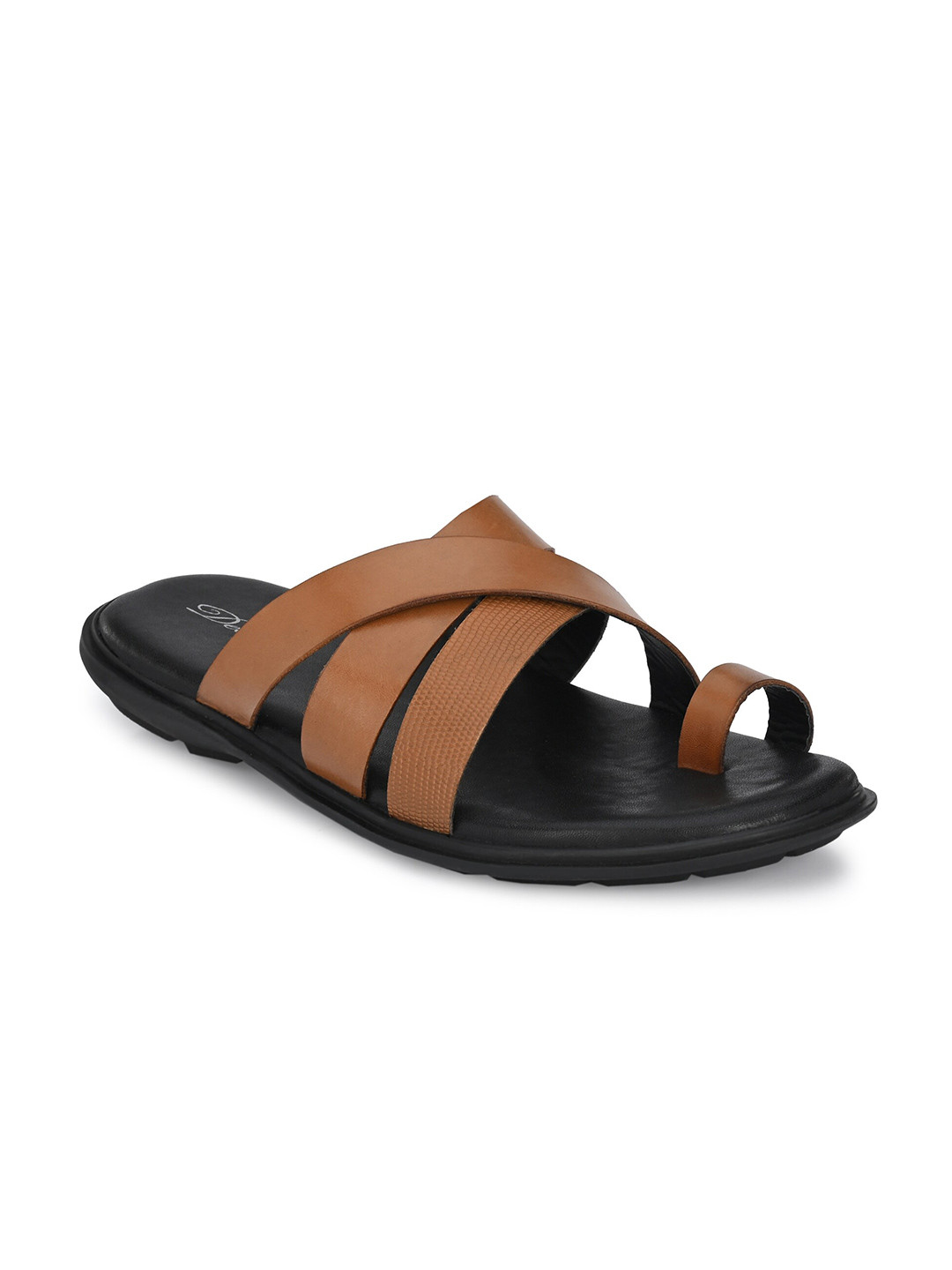 Buy Delize Men Tan Leather Comfort Sandals Sandals for Men 17207252 Myntra