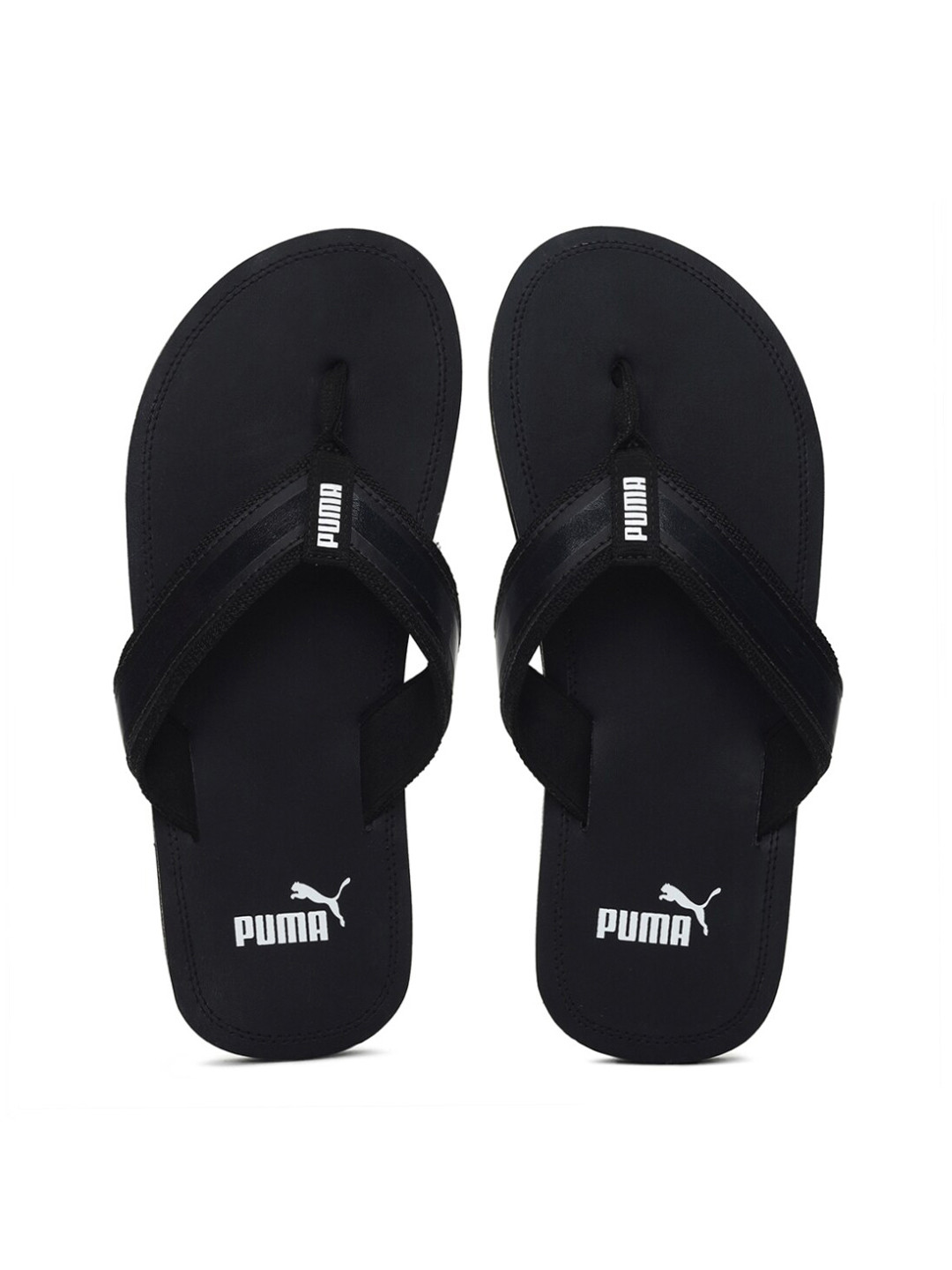 Buy Puma Men Black & White Thong Flip Flops - Flip Flops for Men