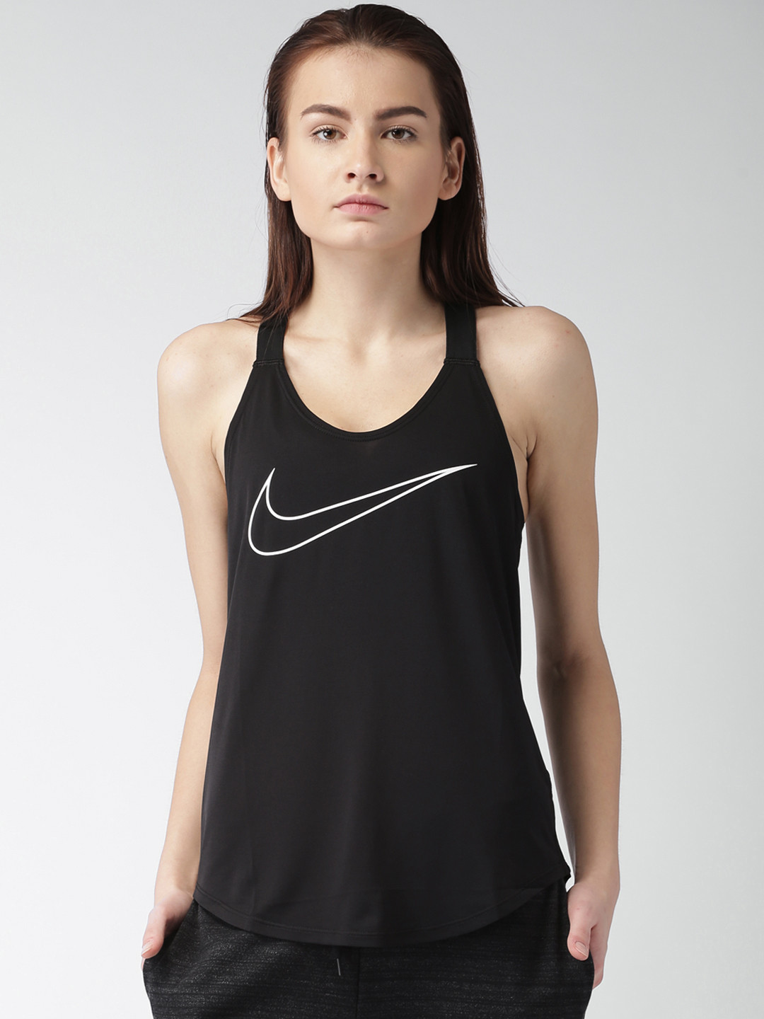 womens black nike tank top