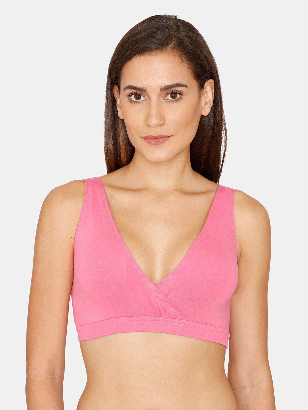 Buy Zivame Pink Solid Maternity Bra Bra for Women 17220658 Myntra