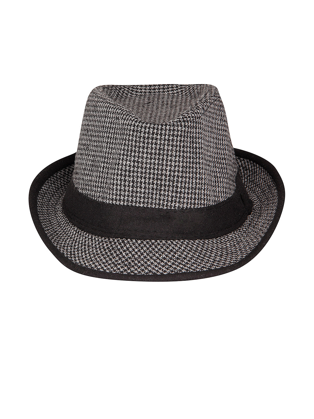 Buy FabSeasons Men Black & White Fedora Hat Hat for Men 1724718 Myntra
