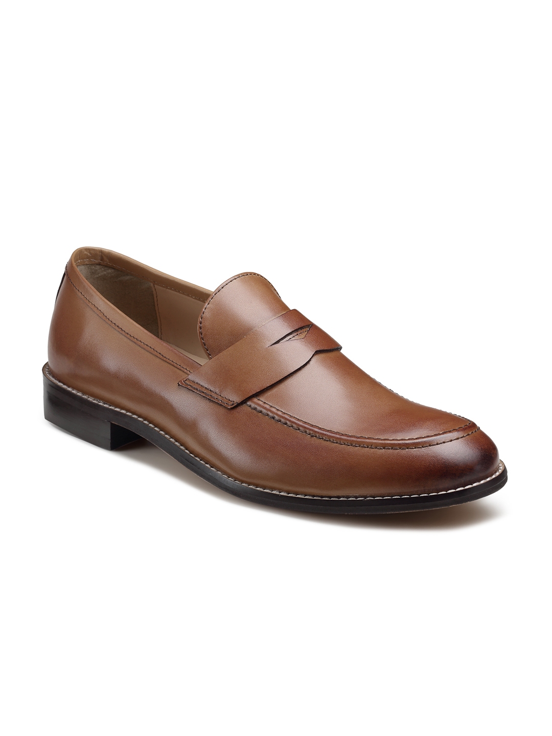 Buy Hats Off Accessories Men Tan Brown Solid Formal Slip On Shoes Formal Shoes For Men 2768