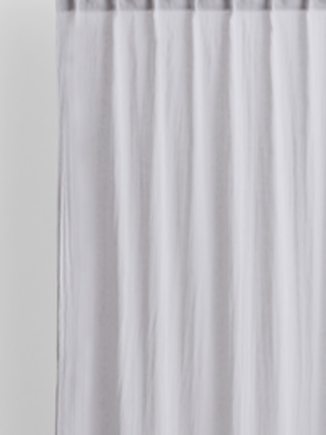 Buy H&M Grey Solid 2 Pack Multiway Linen Blend Curtains -  - Home for Unisex