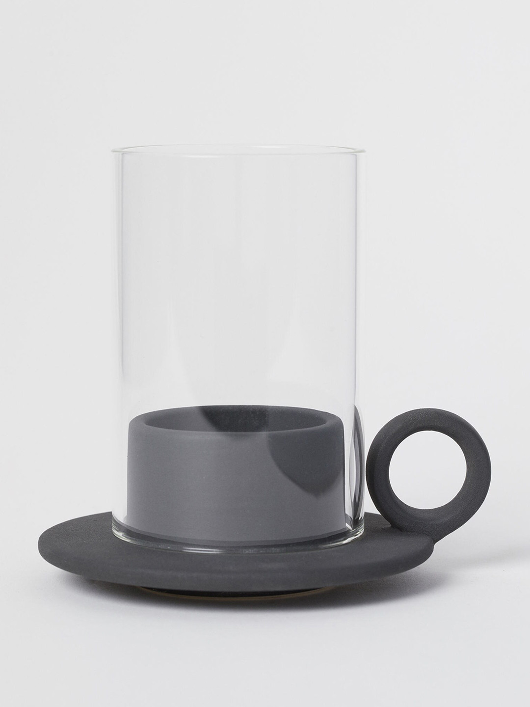 Buy H&M Black Stoneware Tealight Holder Candle Holders for Unisex