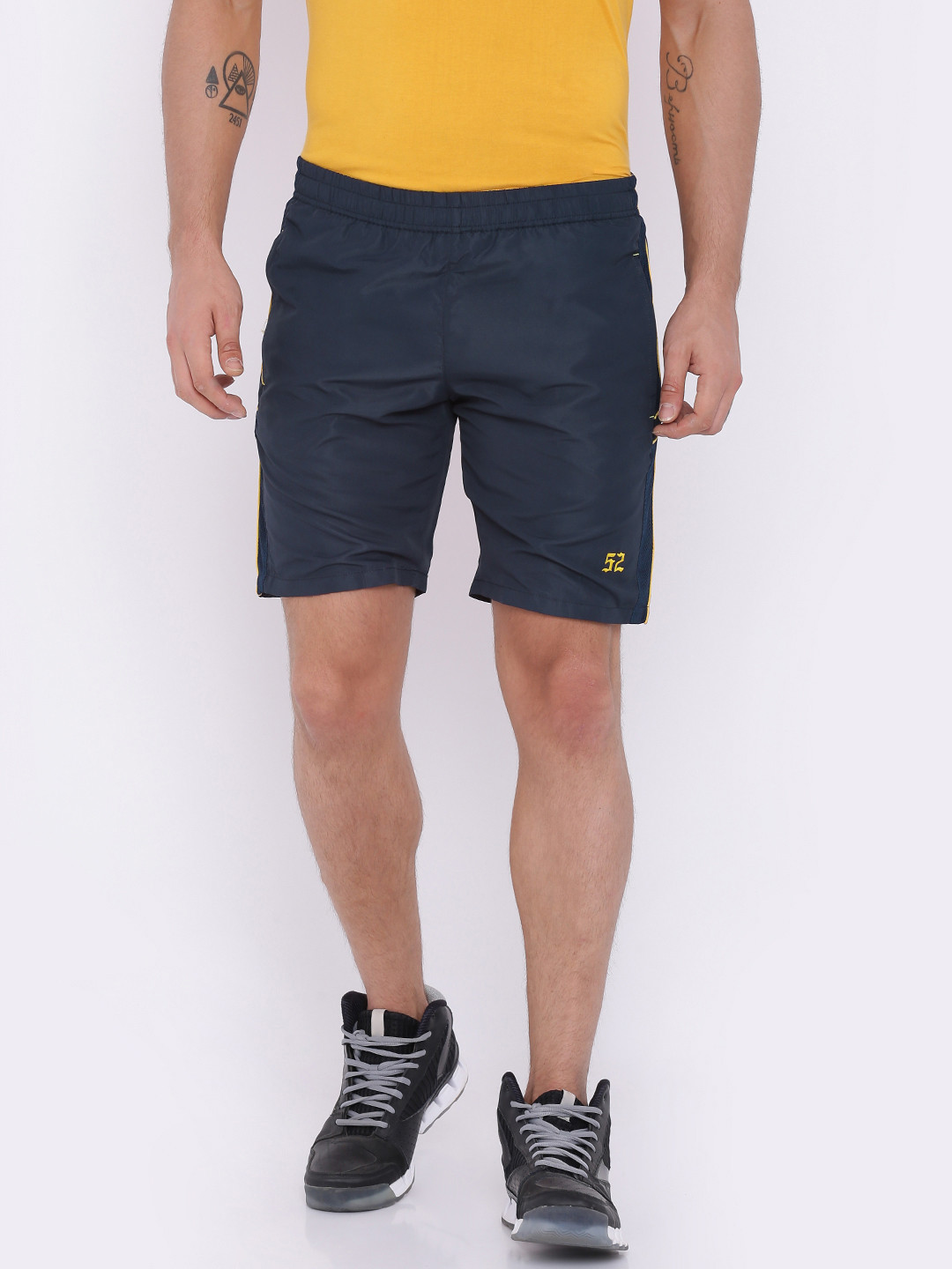 Buy Sports52 Wear Navy Sports Shorts Shorts for Men 1726296 Myntra