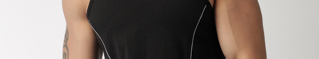 Buy 2GO Men Black Vest - Innerwear Vests for Men 1726385 | Myntra