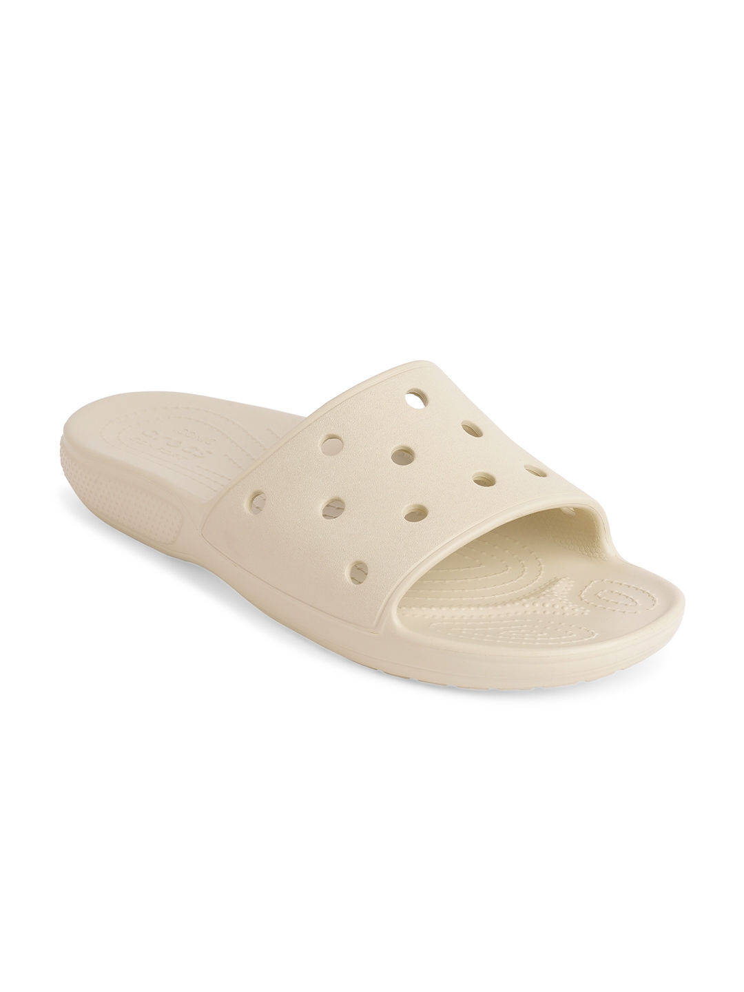 Buy Crocs Unisex Off White Sliders - Flip Flops for Unisex 17264162 ...