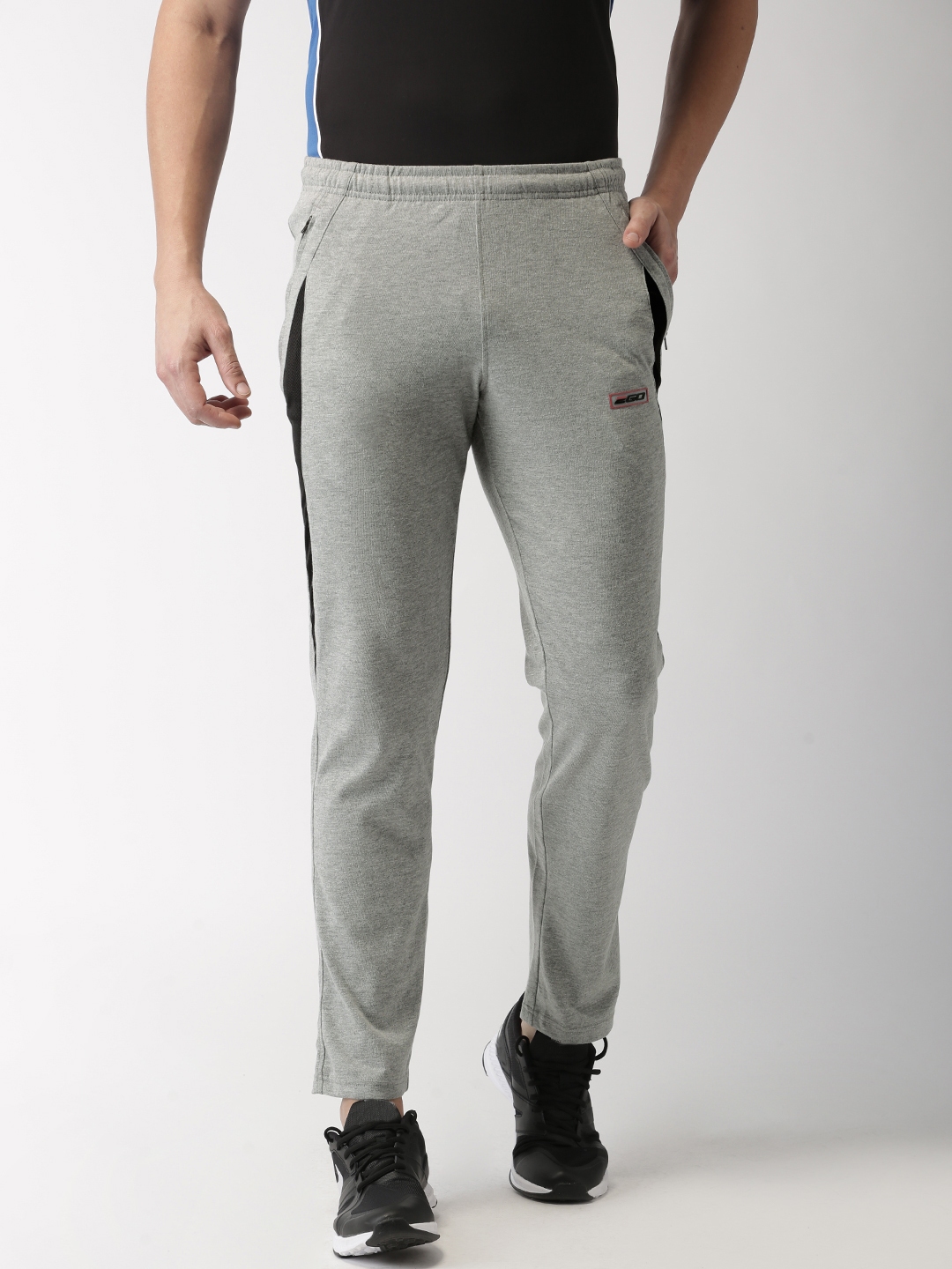 men's grey track pants