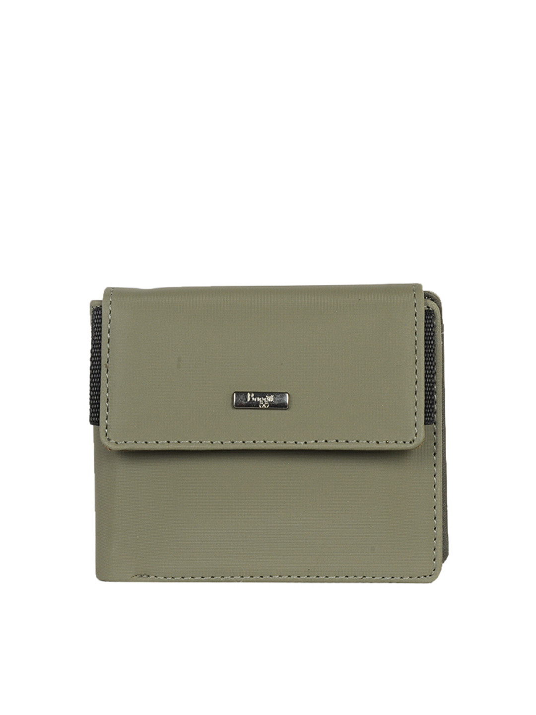 Buy Baggit Women Olive Green Two Fold Wallet Wallets for Women