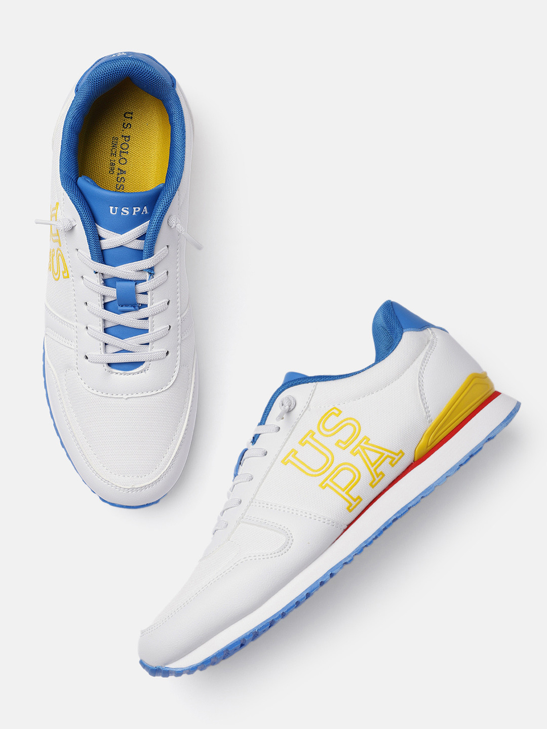 FLO CALLUM SUMMER White Men 'S Sneaker Shoes U.S. POLO ASSN.