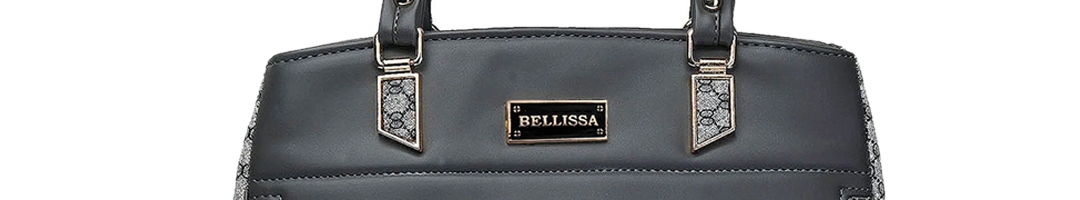 Buy Bellissa Grey PU Structured Shoulder Bag - Handbags for Women ...