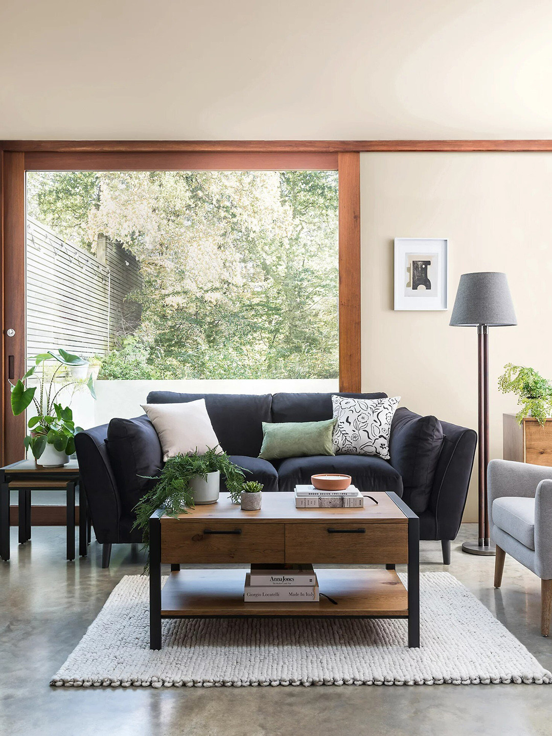 Buy Marks & Spencer Green Artificial Plant With Beige Pot Artificial Flowers And Plants for