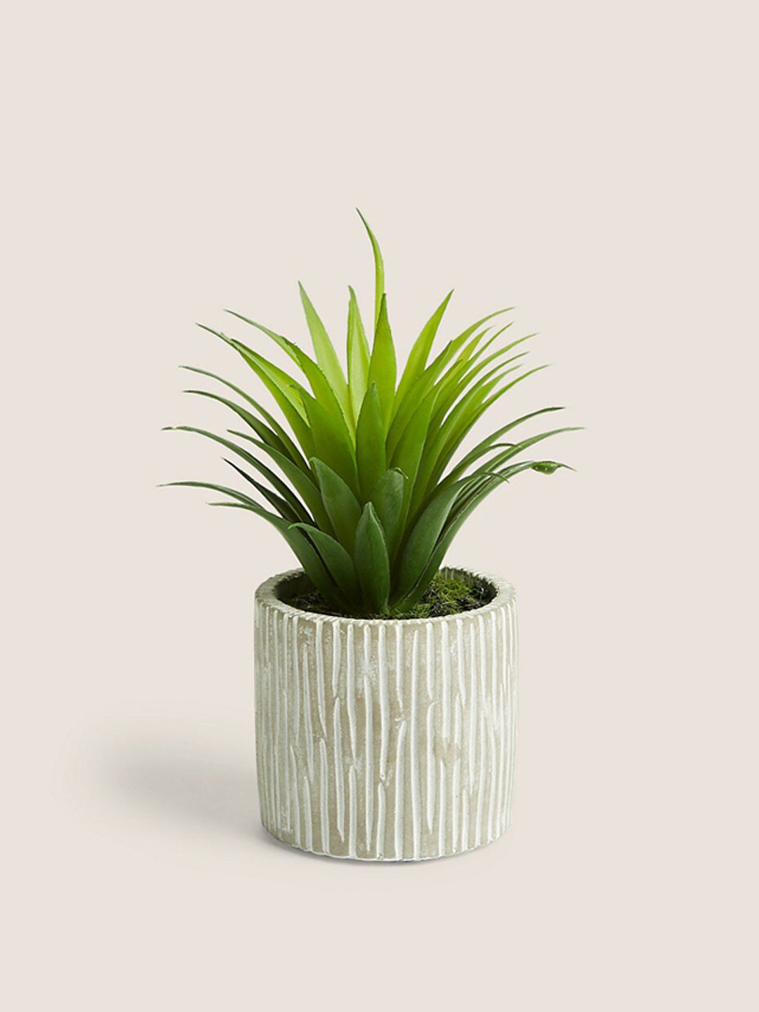 Buy Marks & Spencer Green & Grey Artificial Plant With Pot Artificial Flowers And Plants for