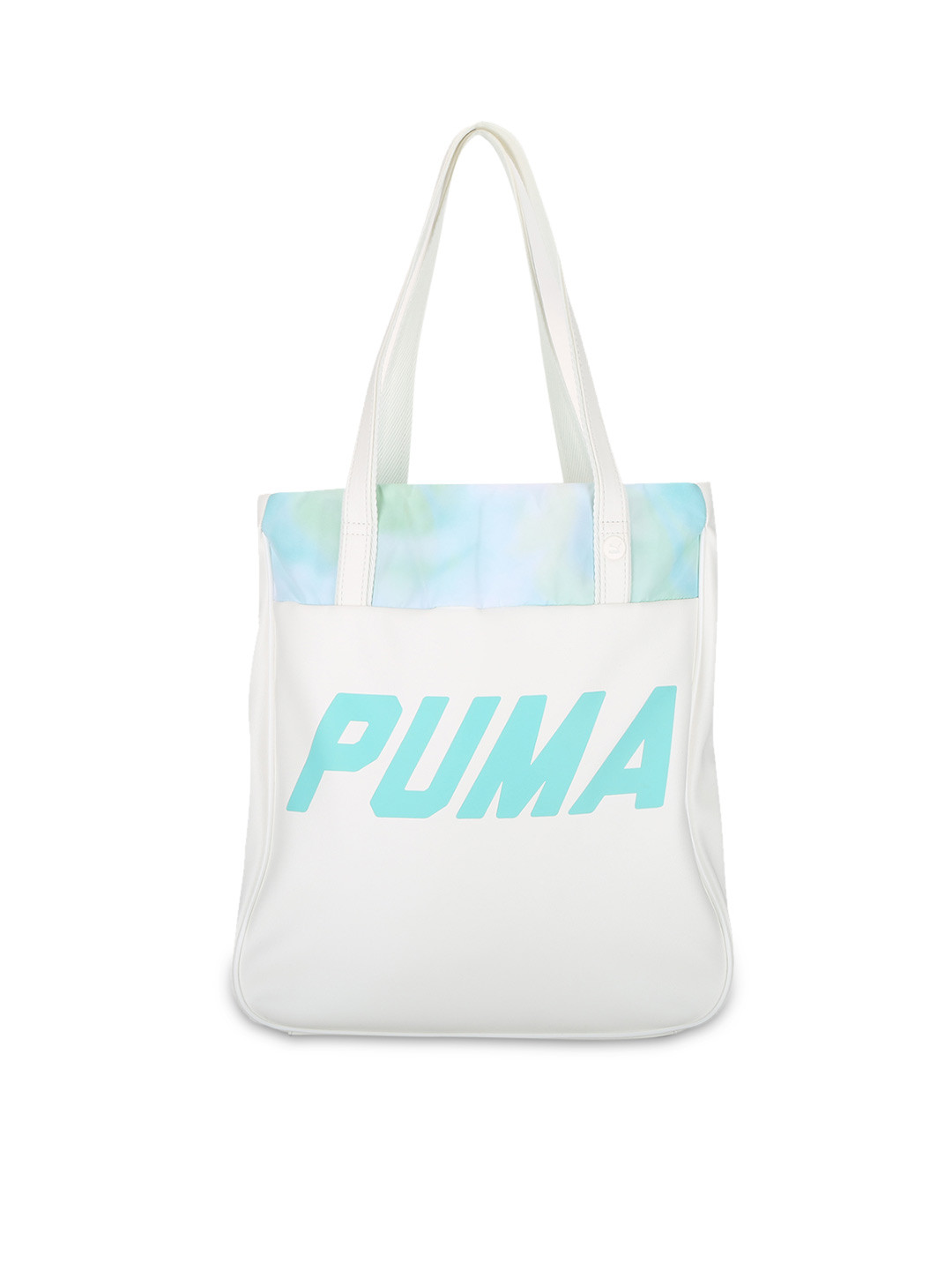 Buy Puma White Printed Tote Bag Handbags for Women 1728700 Myntra