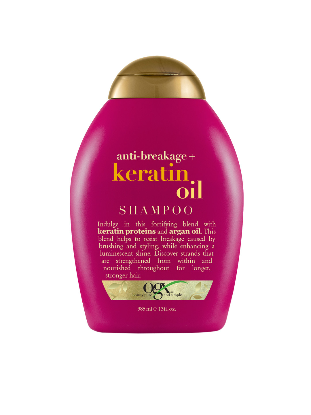 Buy OGX Anti Breakage Keratin Oil Shampoo 385 Ml Shampoo for Unisex 1730407 Myntra