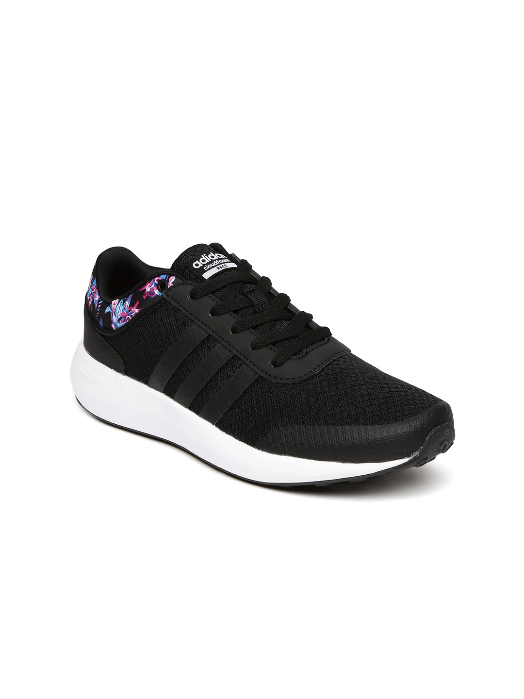 adidas neo cloudfoam women's black