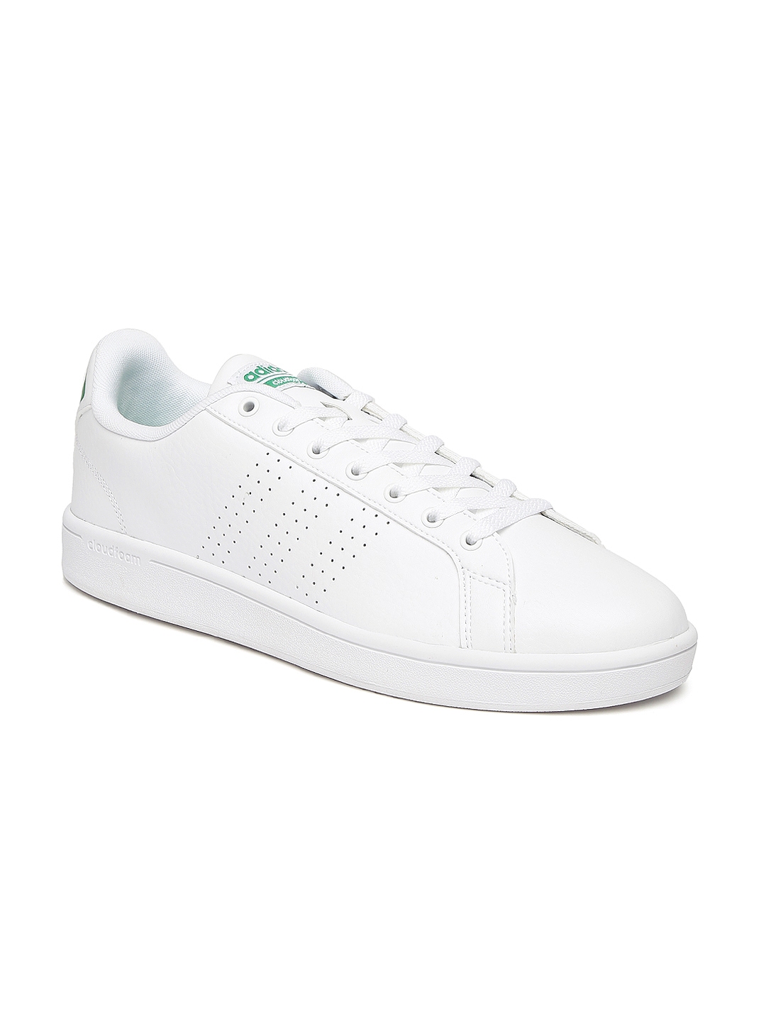 Buy ADIDAS NEO Men White Cloudfoam Advantage Clean Sneakers - Casual Shoes for Men 1731093 | Myntra