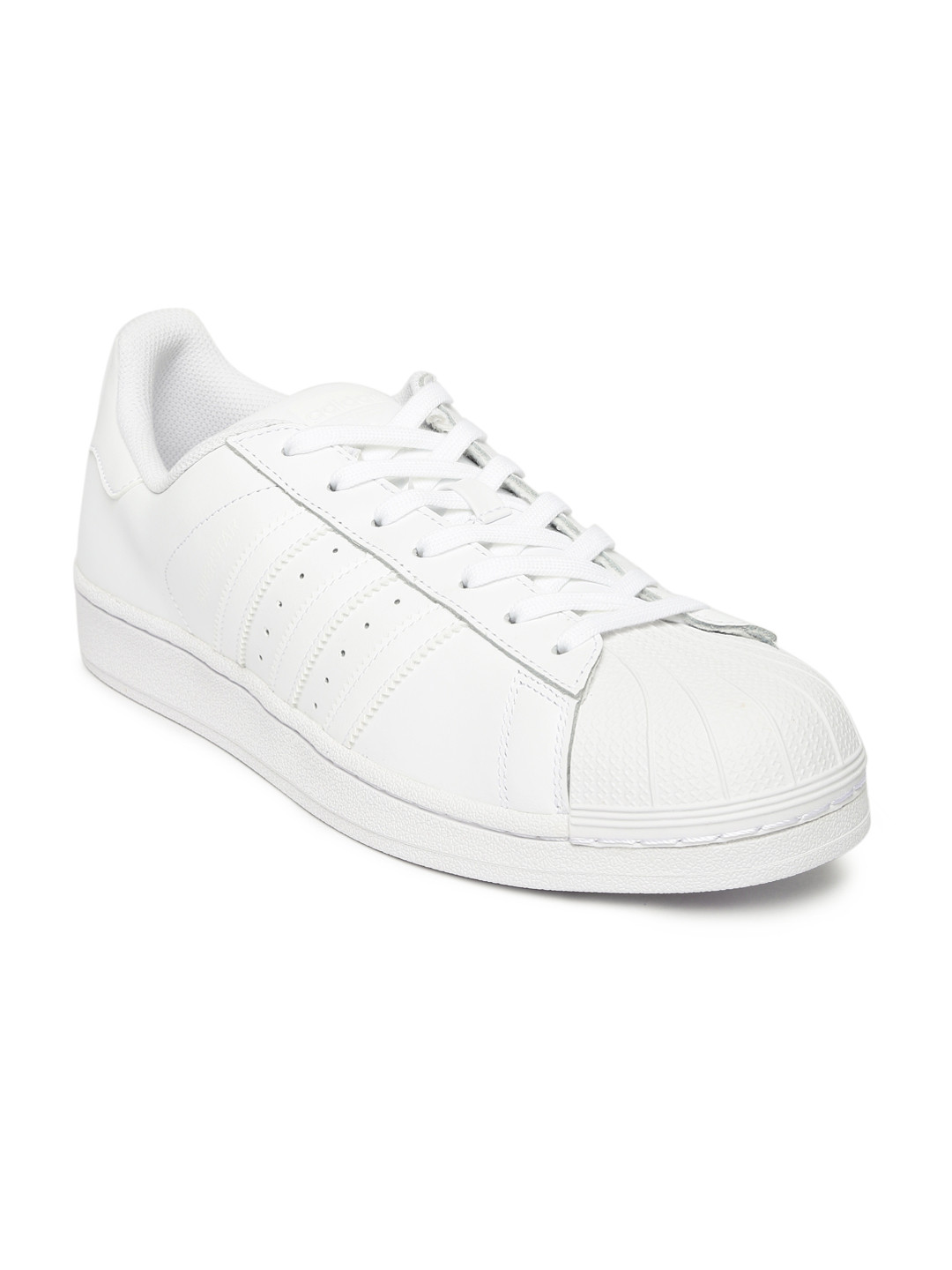 Buy ADIDAS Originals Women White Superstar Leather ...