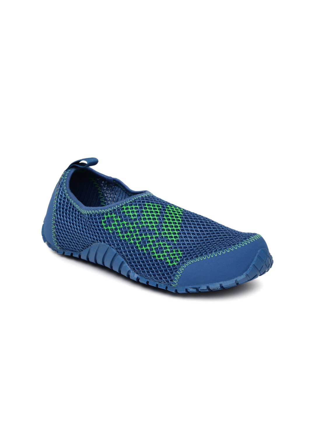 Buy ADIDAS Kids Blue Textured Regular Slip On Sneakers