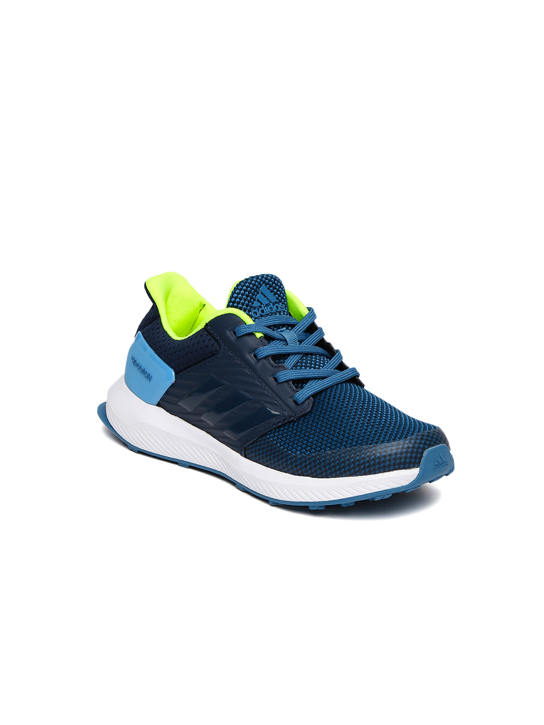 adidas navy blue running shoes
