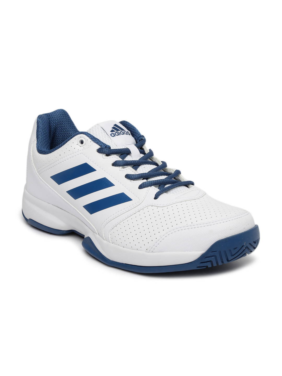 mens white adidas tennis shoes