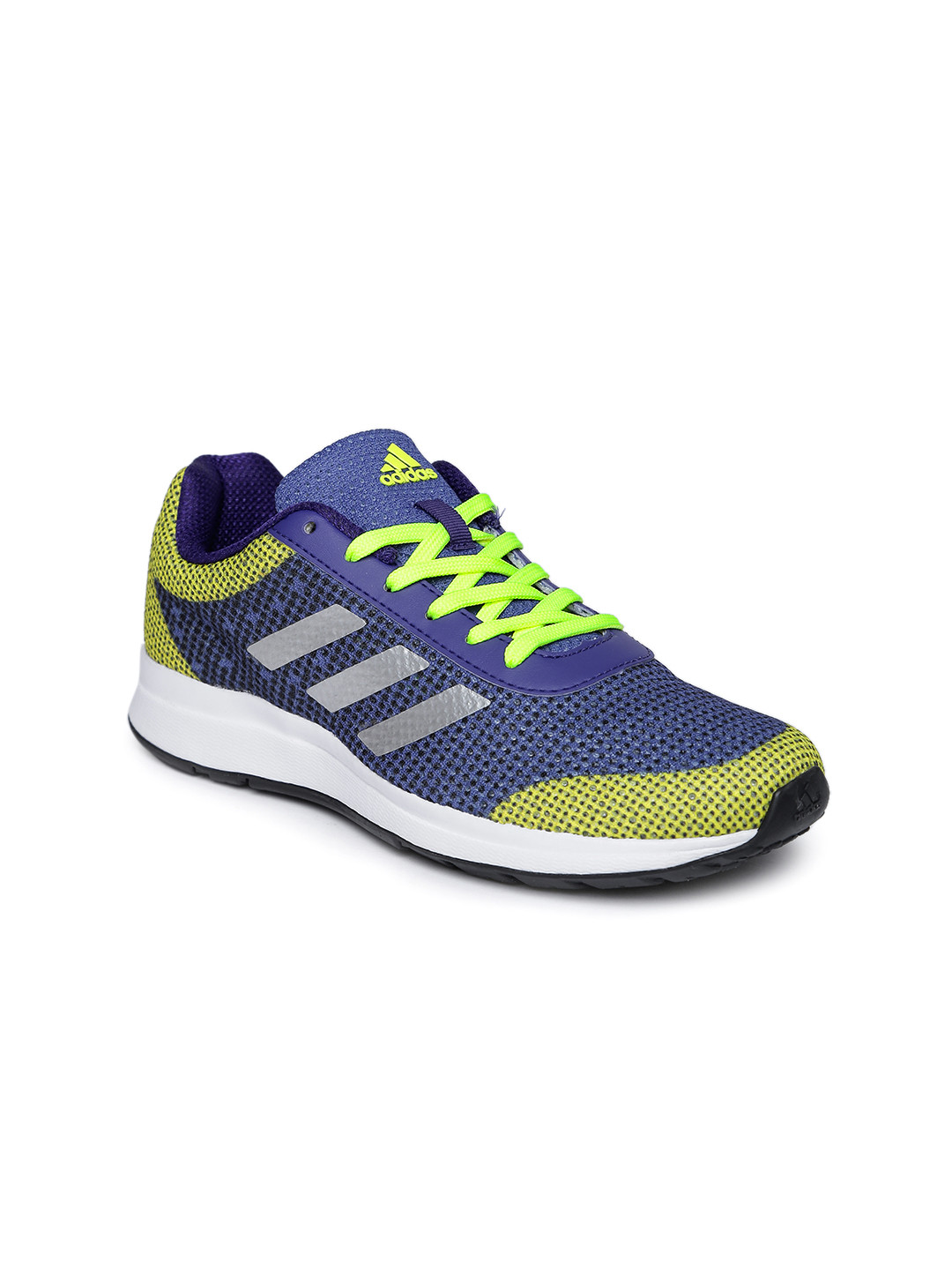 Buy ADIDAS Women Purple &amp; Lime Green Adistark 1.0 Running