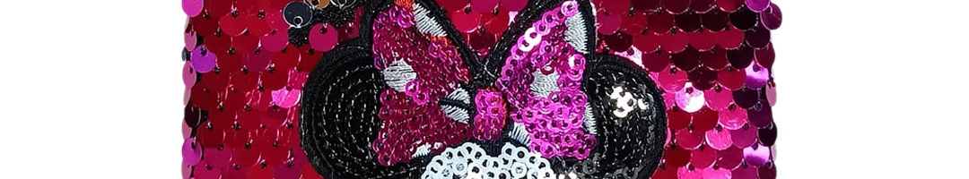 Buy IMARS Girls Pink Mickey Mouse Embellished Sling Bag - Handbags for ...
