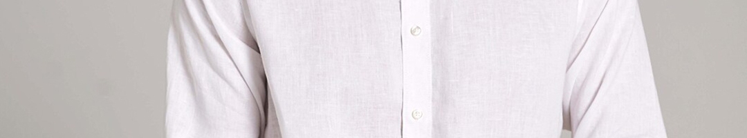 Buy Bruun & Stengade Men White Slim Fit Casual Shirt - Shirts for Men ...