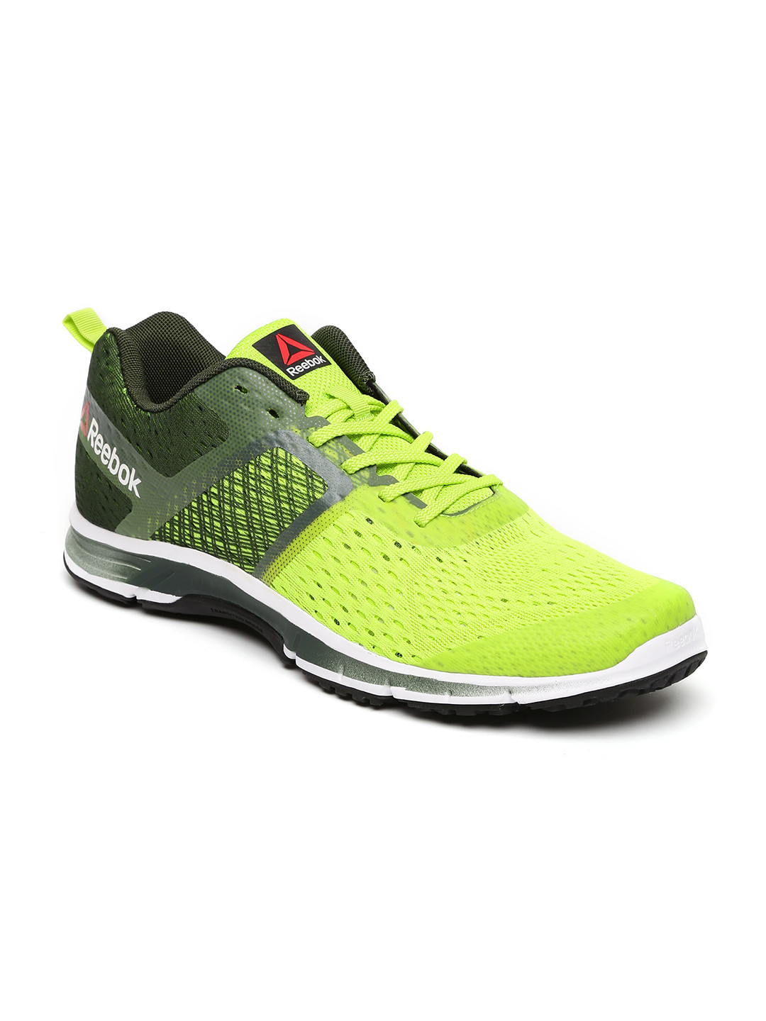 Buy Reebok Men Fluorescent Green Ride One Running Shoes Sports Shoes