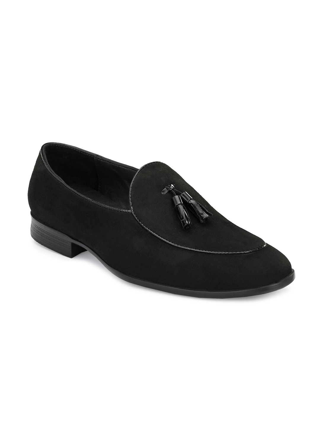 Buy Harrytech London Men Black Spencer Formal Loafers - Formal Shoes ...