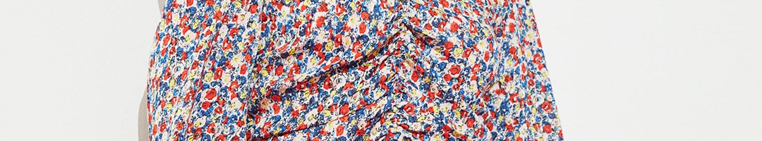 Buy H&M Multi Coloured Printed Peplum Blouse - Tops for Women 17347508 ...